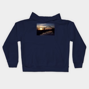 Sunset Silhouette Kids Hoodie